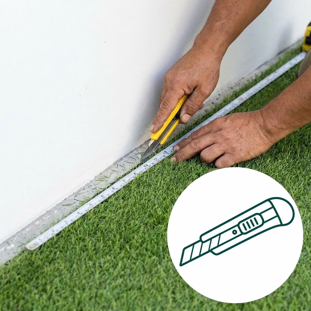 Betap, Umelá tráva pod bazén Robina New kruh, 200x200 (priemer) kruh, zelená, exteriér