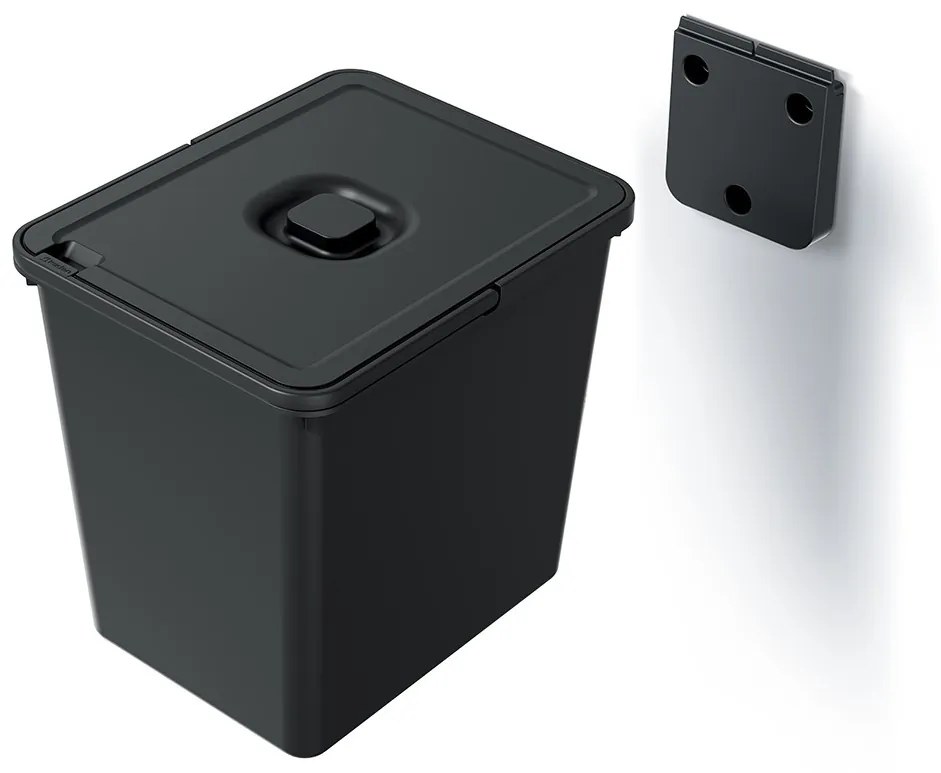 Odpadkový kôš SYSTEMA 23 L čierny