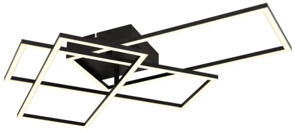 Globo 67227-40NBSH - LED stmívatelné stropní svítidlo GABRIEL 40W/230V pr. 51x74