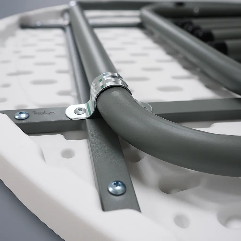 Skladací okrúhly "barový" stôl