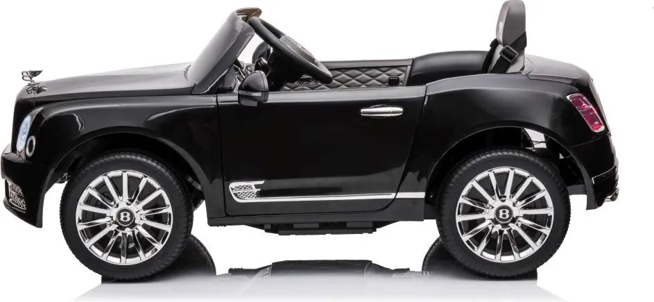LEAN CARS Elektrické autíčko Bentley Mulsanne čierne