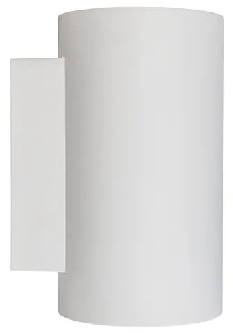 Moderná nástenná lampa biela okrúhla 2-svetlá - Sandy