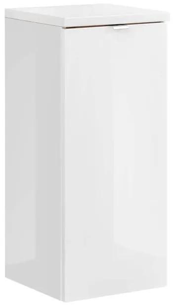 Kúpeľňová skrinka CMD CAPRI WHITE 811 dub craft/biela/biely lesk
