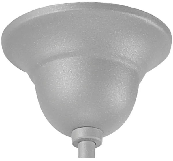 Luster na reťazi RETRO II 3xE27/60W/230V strieborná