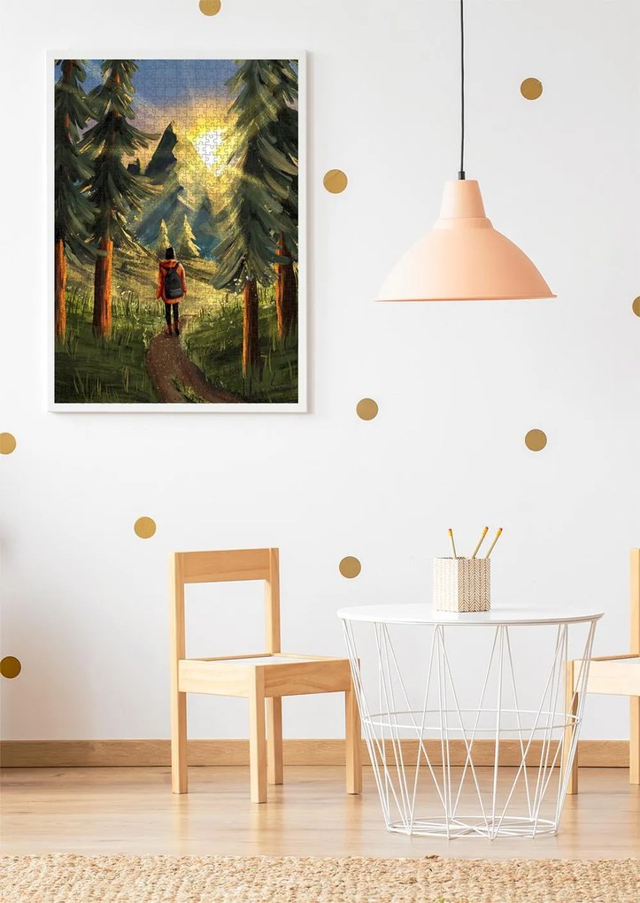 Puzzle Na horách - 1000 dielikové (48x68cm) - 39,9€