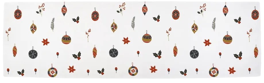 Vianočný bavlnený behúň na stôl 140x40 cm Lets Go Decorate - Butter Kings