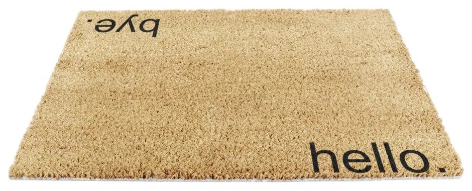 Rohožka z kokosového vlákna 40x60 cm Hello, Bye – Artsy Doormats