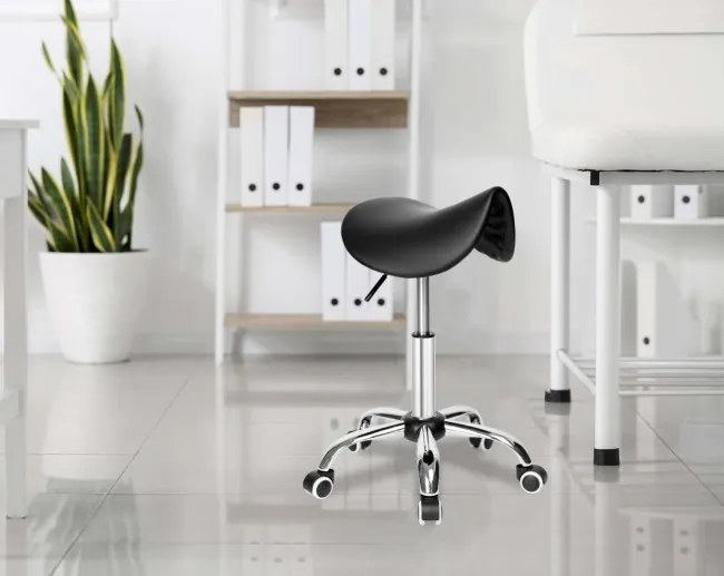 Pracovná stolička STRATUM čierna