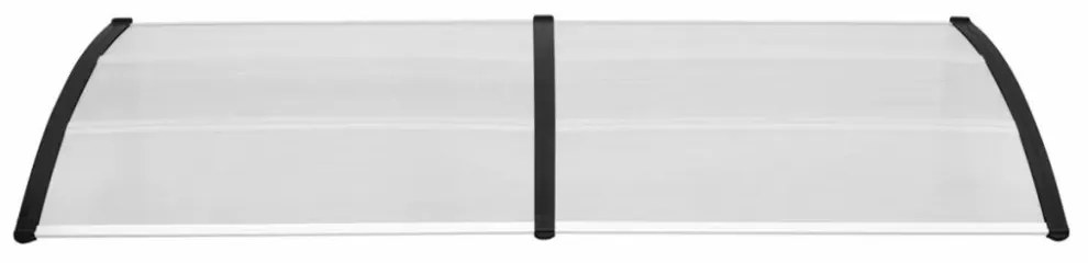 Strieška nad dvere 240 x 100 cm polykarbonát Dekorhome
