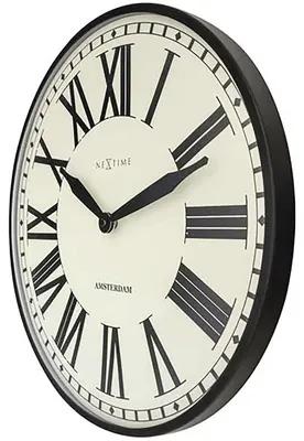 Nástenné hodiny NeXtime New Amsterdam Ø40 cm