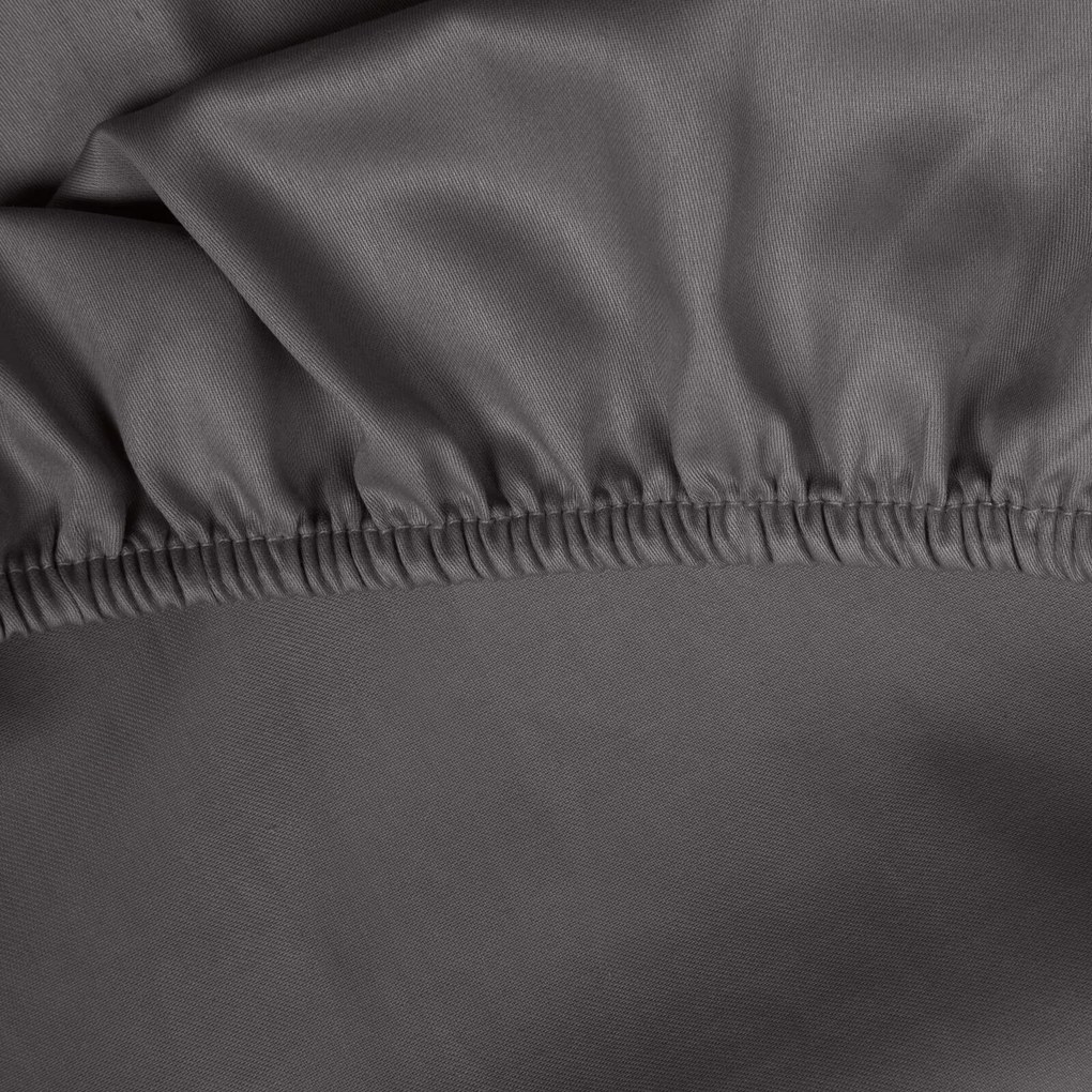 MAKOSATÉNOVÉ PRESTIERADLO NOVA 160X200 CM, VÝŠKA 30CM SIVÉ