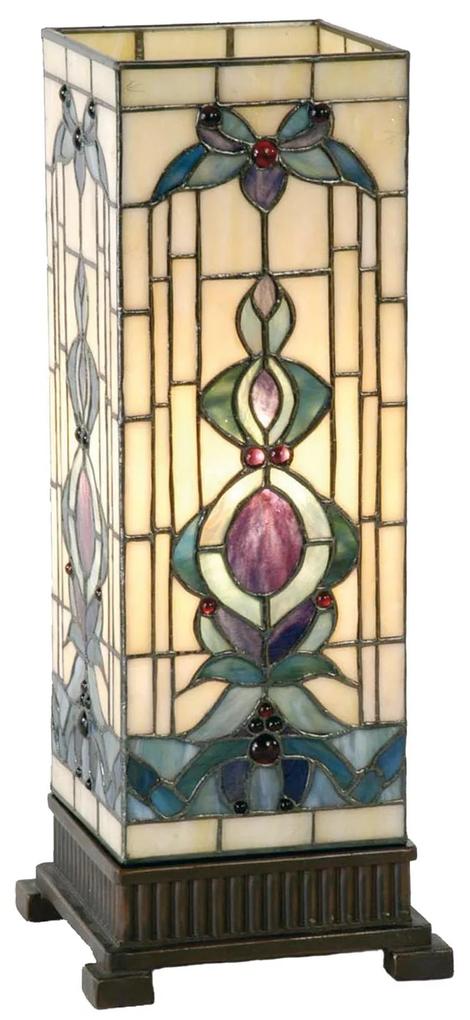 Stolná lampa Tiffany Alloment - 18*45 cm 1x E27 / Max 40W