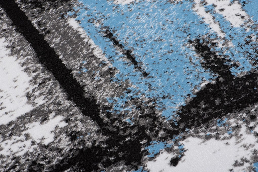 TA Koberec Q541B WHITE MAYA PP EYM Sivý Obdĺžnikový Rozmer: 140x200 cm