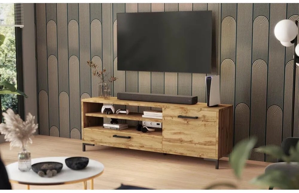 TV skrinka/stolík Cascade  (dub lancaster). Akcia -14%. Vlastná spoľahlivá doprava až k Vám domov. 1098744