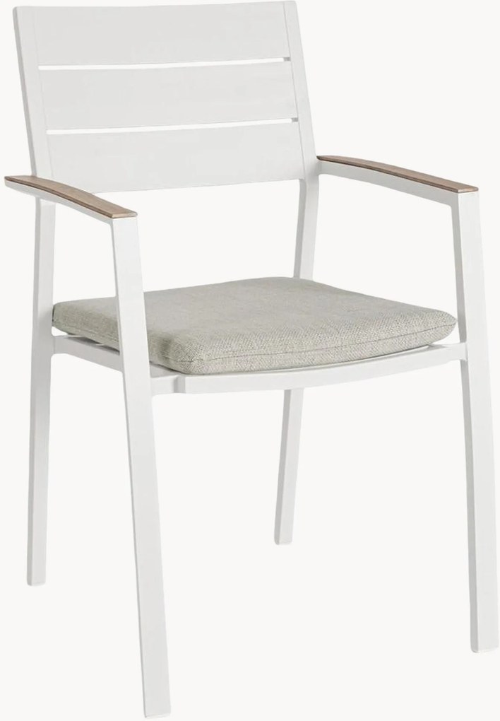 Exteriérové stoličky's opierkami's vankúšmi Zelmar, 4 ks