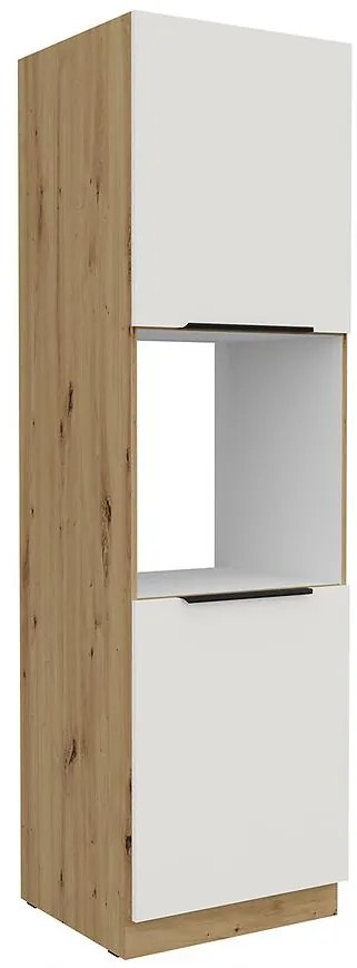 Kuchynská skrinka Aria-Wh/Ar Anti Fingerprint 60dp-210 2f