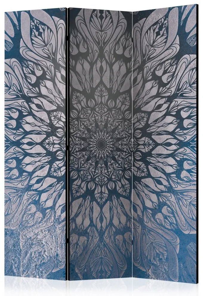 Artgeist Paraván - Spider Web (Blue) [Room Dividers]