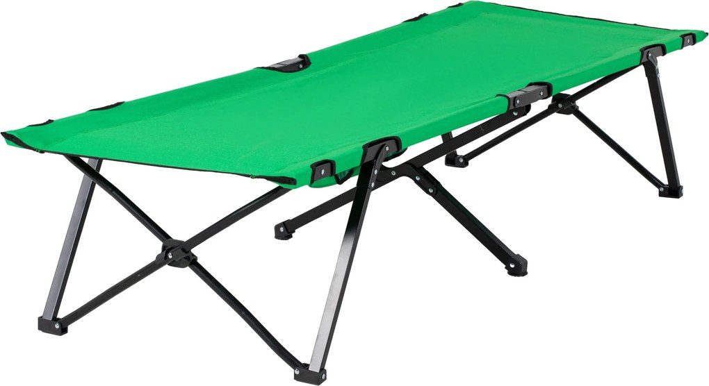 Outsunny Záhradný Spací Vak Skladací Ležadlo Prenosné 190 x 65 x 40 cm | Aosom