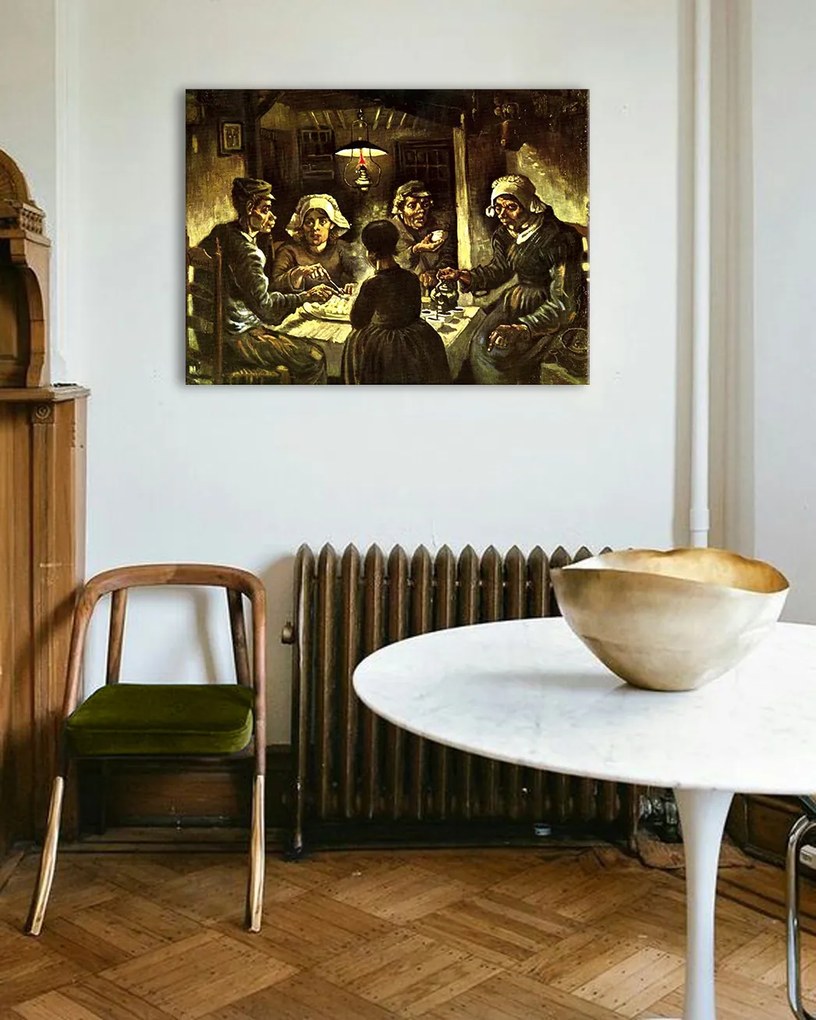 Obraz na plátne Vincent van Gogh - Jedáci zemiakov | rôzne rozmery