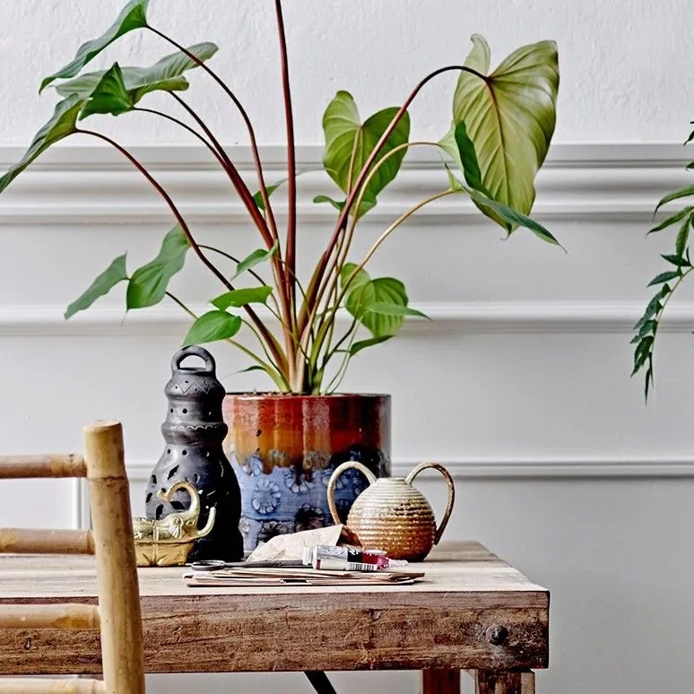 Bloomingville Keramický obal na kvetináč Ina Brown