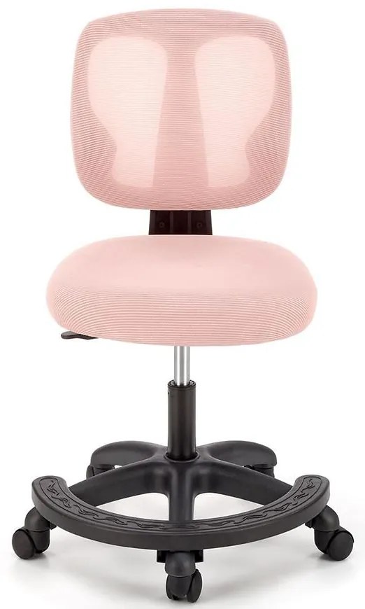 Otočné kreslo Nani ružový