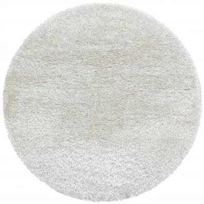 Ayyildiz koberce Kusový koberec Brilliant Shaggy 4200 Natur kruh - 80x80 (priemer) kruh cm
