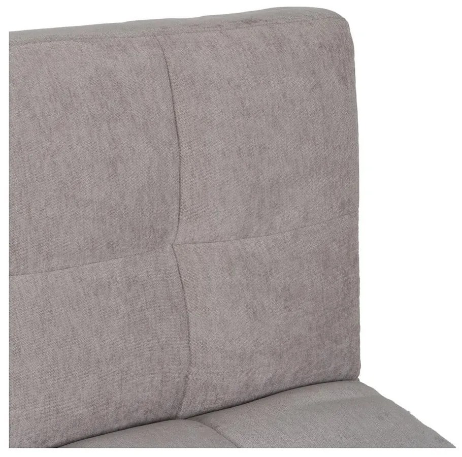 Svetlosivá ženilková rozkladacia pohovka 178 cm – Ixia