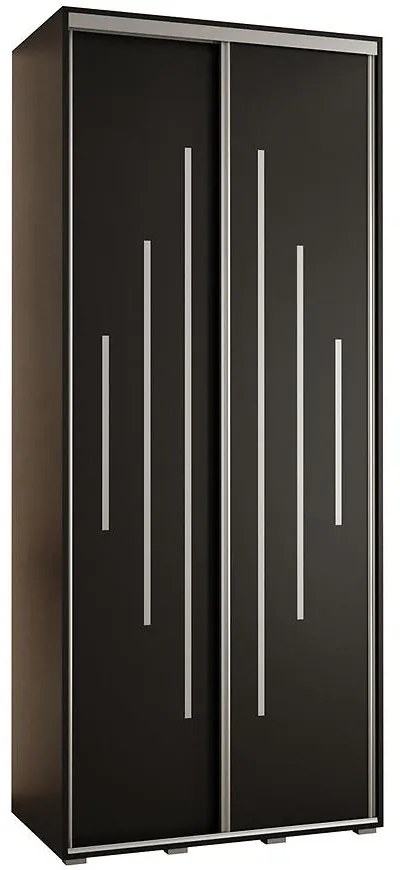 Skriňa 45 Canaris 12 110 čierna/silver