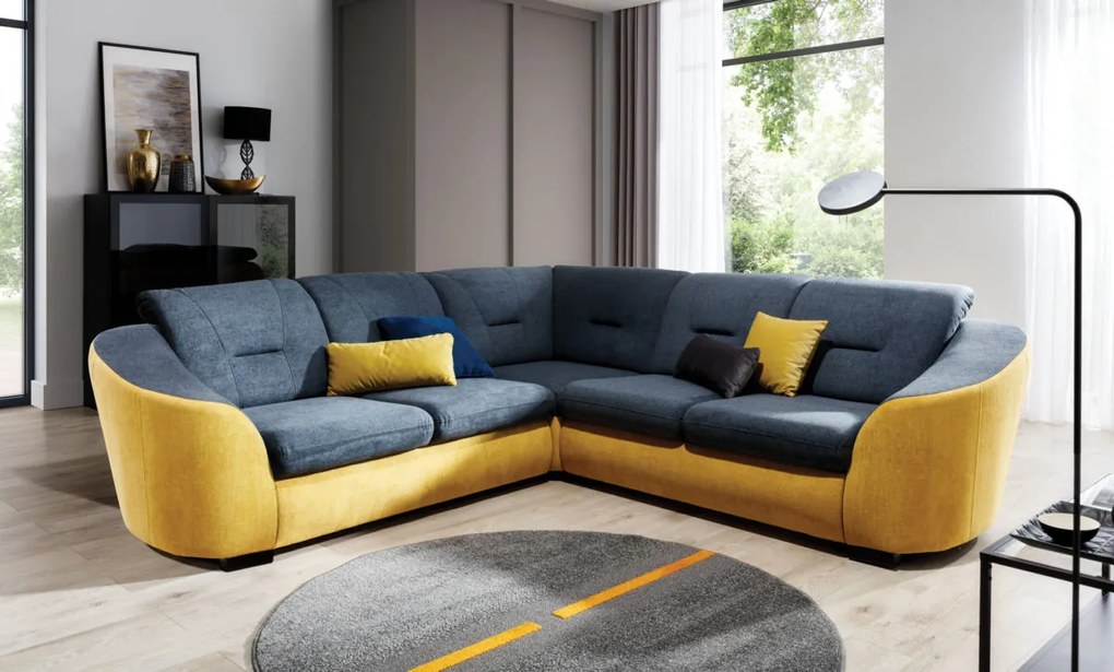 Designová sedacia súprava Walter M Roh: Orientace rohu Levý roh