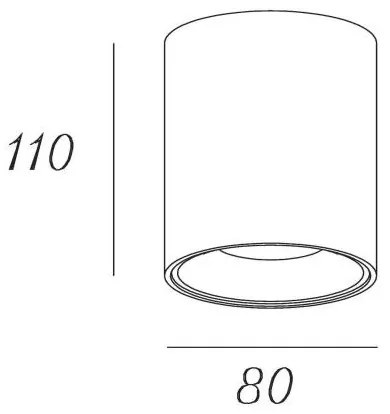Lucide 09912/05/36 - LED Bodové svietidlo BENTOO 1xGU10/5W/230V šedá