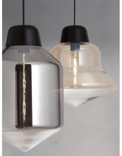 Redo 01-1770 - Luster na lanku AMNO 1x/E27/42W/230V pr. 33 cm béžová