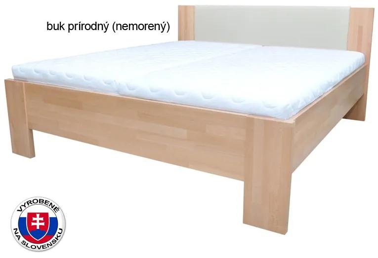Jednolôžková posteľ 220x90 cm Nicky plné čelo (masív). Vlastná spoľahlivá doprava až k Vám domov. 745692