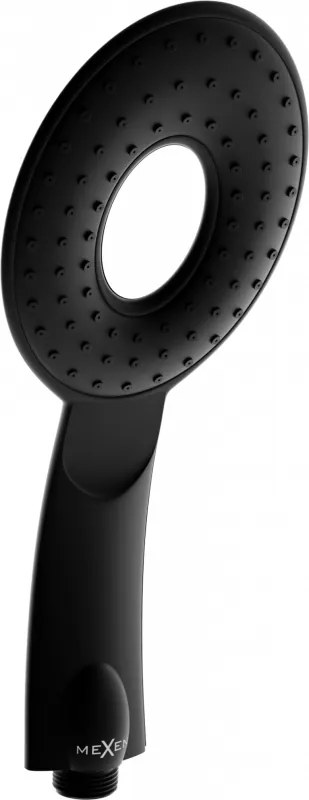 Mexen R-73 sprchová hlavica 1-funkčná, čierna - 79573-70
