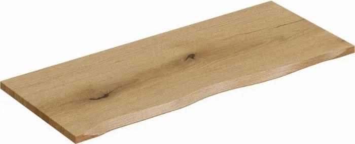 Závesná skrinka Nova Cashmere Lola s doskou a umývadlami 100 cm kašmírová/dub coast evoke
