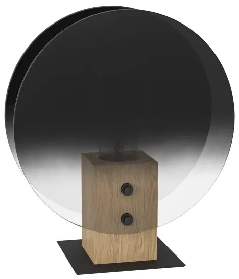 Eglo 390143 - Luster na lanku MILLENA 1xE27/40W/230V dymová