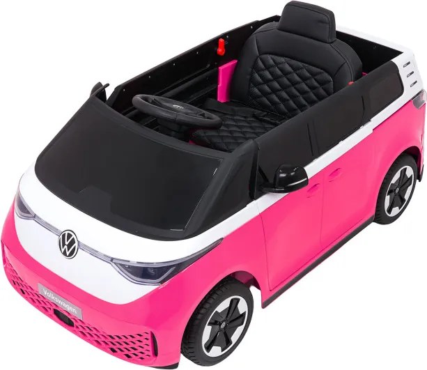 Elektrické autíčko Volkswagen ID BUZZ ružové