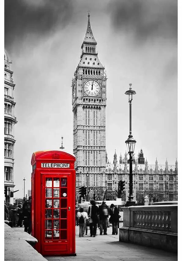 Ceduľa Londín - Big Ben mix