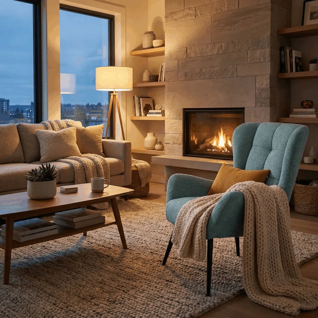 Kreslo ušiak SKAGEN COF