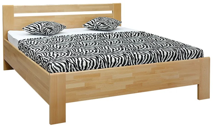 Masívna posteľ MATE LUX 180x200 buk