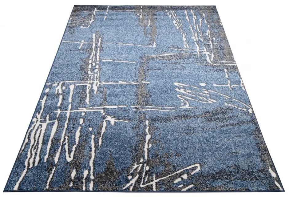 Kusový koberec Brent modrý 80x150cm
