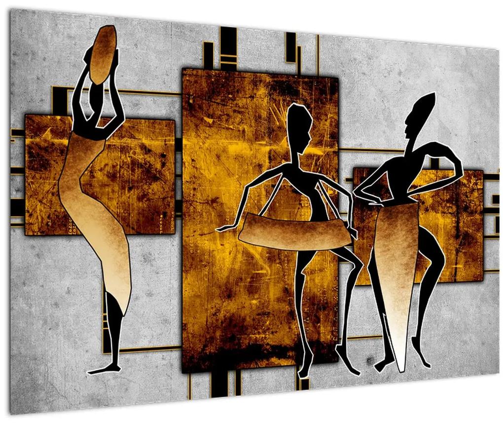 Obraz - Motívy Africkej kultúry (90x60 cm)