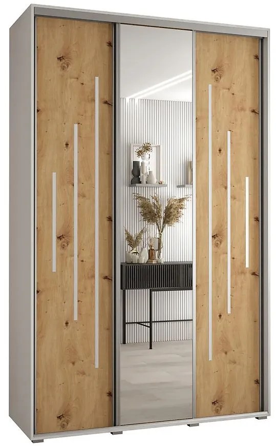 Skriňa 45 Canaris 13 180 biela/artisan/silver