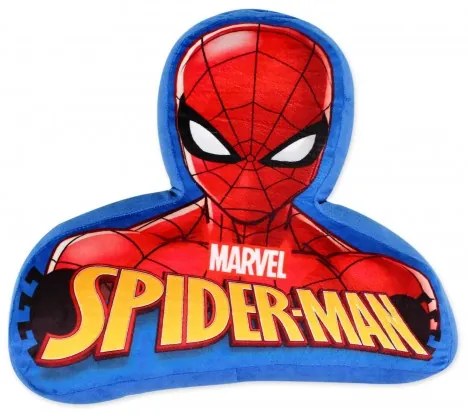 Setino - Tvarovaný vankúšik Spiderman, 39 x 35 cm