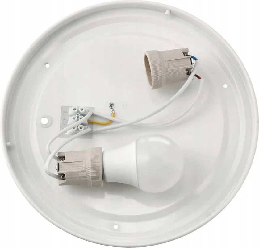 ECOLIGHT LED stropné svietidlo 2x E27 + 2x žiarovka Philips E27 10W 1055lm