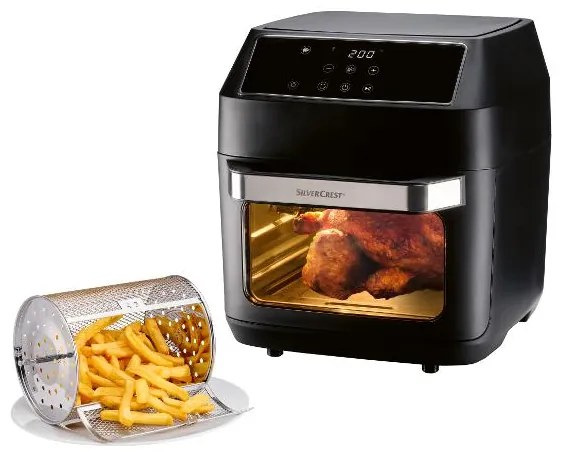 Silvercrest® Kitchen Tools Teplovzdušná fritéza 9 v 1 SHF 1800 C1 (100382195)