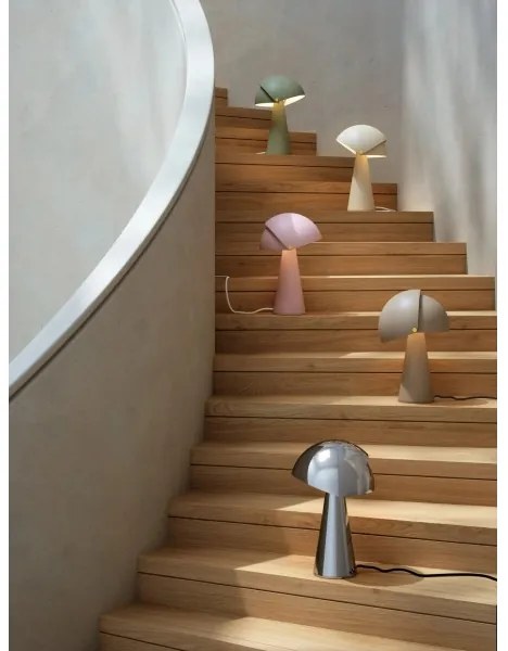 DFTP by Nordlux - Stolová lampa ALIGN 1xE27/25W/230V lesklý chróm