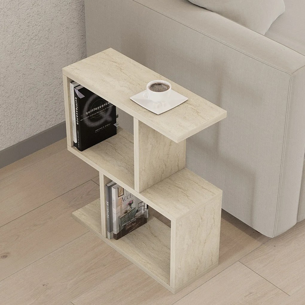 Odkladací stolík Zet Travertine