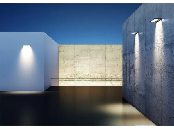 Gardino LX1341 - LED Vonkajšie nástenné svietidlo LIMONE LED/15W/230V IP54