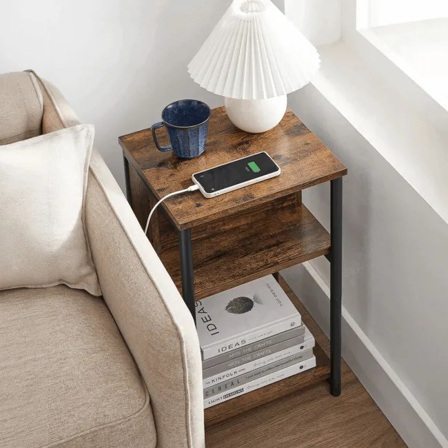 Príručný stolík old wood AFK-E1175 OLW
