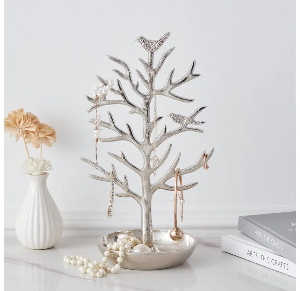 Eglo 427013 - Kovová dekorácia GIFU 32x19 cm strieborná